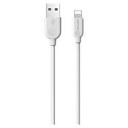 USB кабель Borofone BX14 LinkJet Apple iPhone SE 2022 / iPhone 14 Pro Max / iPhone 14 Plus / iPhone 14 Pro / iPhone 14 / iPhone 13 Pro / iPhone 13 Mini / iPhone 13 / iPhone 13 Pro Max / iPhone 12 Mini / iPhone 12 Pro Max, Lightning, 3.0 м., Белый