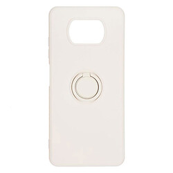 Чехол (накладка) Xiaomi Redmi 10C, Gelius Ring Holder Case, Ivory White, Белый