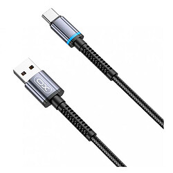 USB кабель XO NB215, Type-C, 1.0 м., Черный
