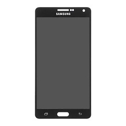 Дисплей (экран) Samsung A700F Galaxy A7 / A700H Galaxy A7, С сенсорным стеклом, Без рамки, Super Amoled, Черный