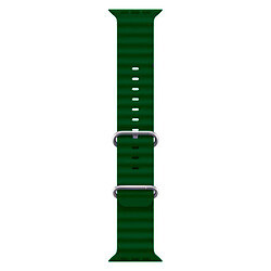 Ремешок Apple Watch 42 / Watch 44, Ocean Band, Forest Green, Зеленый