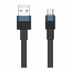 USB кабель Remax RC-C001, MicroUSB, 1.0 м., Черный