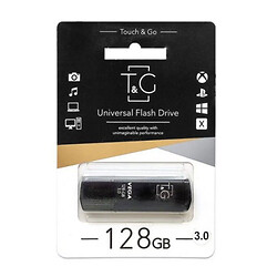 USB Flash T&G Vega 121, 128 Гб., Черный