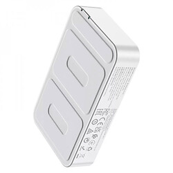 Портативная батарея (Power Bank) Hoco Q10A Transparent, 10000 mAh, Белый