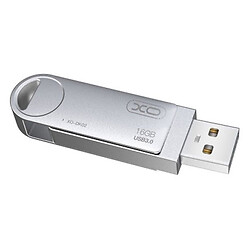 USB Flash XO DK-02, 128 Гб., Стальной