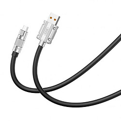 USB кабель XO NB227, MicroUSB, 1.2 м., Черный
