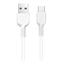 USB кабель Hoco X20 Flash, Type-C, 2.0 м., Белый
