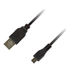 USB кабель Piko, MicroUSB, 0.3 м., Черный