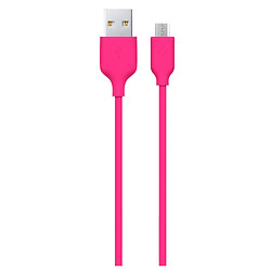 USB кабель Ttec 2DK7530P, MicroUSB, 1.2 м., Розовый