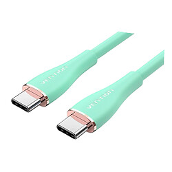USB кабель Vention TAWGF, Type-C, 1.0 м., Зеленый