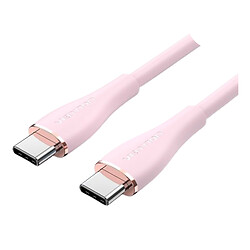 USB кабель Vention TAWPF, Type-C, 1.0 м., Розовый
