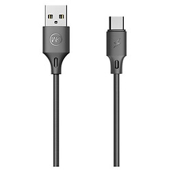 USB кабель WK WDC-092a, Type-C, 2.0 м., Черный