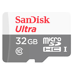 Карта памяти microSDXC SanDisk Ultra UHS-1, 32 Гб.