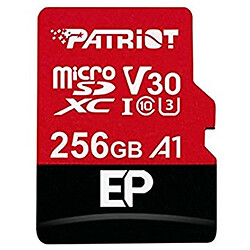 Карта памяти Patriot EP A1 MicroSDXC UHS-I U3, 256 Гб.