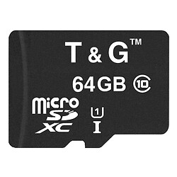 Карта памяти T&G MicroSDXC UHS-I, 64 Гб.