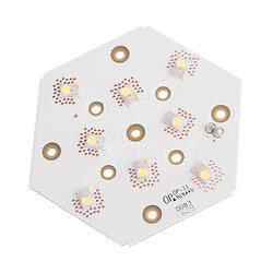 LED модуль 24Вт (плата 48*55мм) білий теплий, 3000K (22...26V 1000mA), Белый теплый