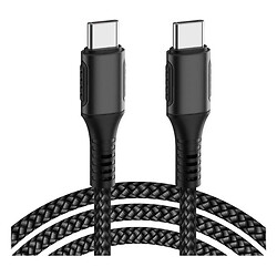 USB кабель WIWU F20, Type-C, 2.0 м., Черный