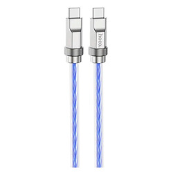 USB кабель Hoco U113 Solid Silicone, Type-C, 1.0 м., Синий