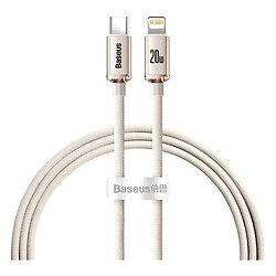 USB кабель Baseus CAJY001304 Crystal Shine Series Apple iPhone SE 2022 / iPhone 14 Pro Max / iPhone 14 Plus / iPhone 14 Pro / iPhone 14 / iPhone 13 Pro / iPhone 13 Mini / iPhone 13 / iPhone 13 Pro Max / iPhone 12 Mini, Lightning, 1.2 м., Розовый