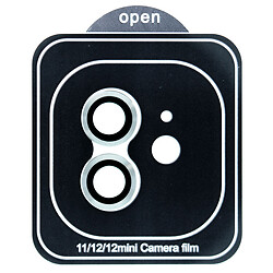 Защитное стекло камеры Apple iPhone 11 / iPhone 12 Mini, ACHILLES, Серебряный