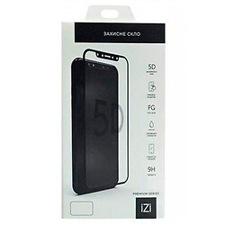 Защитное стекло OnePlus 6, IZI, 5D, Черный