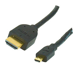 Кабель Cablexpert CC-HDMID-15, HDMI, Micro HDMI, 4.5 м., Черный