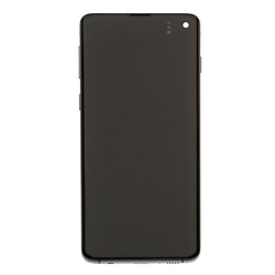 Дисплей (экран) Samsung G973 Galaxy S10, С сенсорным стеклом, С рамкой, TFT, Черный