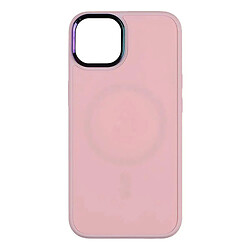 Чехол (накладка) Apple iPhone 14, Foggy, MagSafe, Розовый