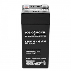 Аккумулятор LogicPower 4V 12AH AGM