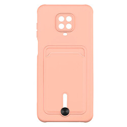 Чехол (накладка) Xiaomi Redmi Note 9 Pro / Redmi Note 9 Pro Max / Redmi Note 9S, Colorfull Pocket Card, Pink Sand, Розовый