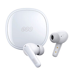 Bluetooth-гарнитура QCY T13X, Стерео, Белый