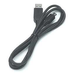 USB кабель Cablexpert CCP-USB2-AM5P-6, MiniUSB, 1.8 м., Черный