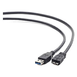 USB кабель Gembird CCP-mUSB3-AMBM-0.5M, Micro-B, 0.5 м., Черный