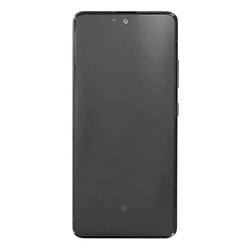 Дисплей (экран) Samsung A516 Galaxy A51 5G, С сенсорным стеклом, С рамкой, OLED, Черный