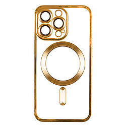 Чехол (накладка) Apple iPhone 12, Metallic Full Camera, MagSafe, Золотой