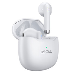 Bluetooth-гарнитура Oscal HiBuds 5, Стерео, Белый