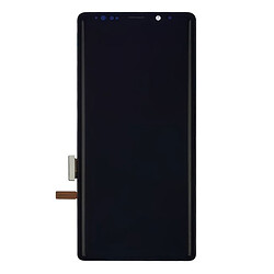 Дисплей (экран) Samsung N960 Galaxy Note 9, С сенсорным стеклом, Без рамки, Amoled, Черный