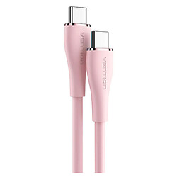 USB кабель Vention TAWPG, Type-C, 1.5 м., Розовый