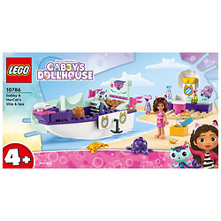 Конструктор LEGO Gabby's Dollhouse Корабль и спа Габби и Нявки 10786