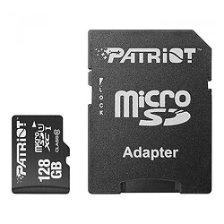 Карта памяти Patriot LX MicroSDXC UHS-1, 128 Гб.