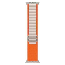 Ремешок Apple Watch 42 / Watch 44, Alpine Loop, Orange-White, Оранжевый