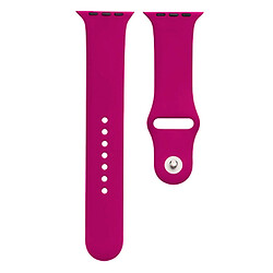 Ремешок Apple Watch 42 / Watch 44, Silicone WatchBand, Pitaya, Розовый