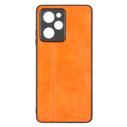 Чехол (накладка) Xiaomi Poco M3 Pro / Redmi Note 10 5G, Cosmiс Leather Case, Оранжевый