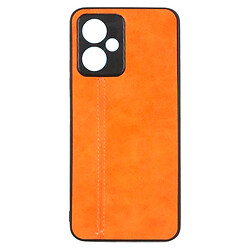 Чехол (накладка) Xiaomi Poco X5 5G / Redmi Note 12 5G, Cosmiс Leather Case, Оранжевый