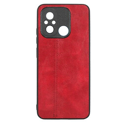Чехол (накладка) Xiaomi Redmi 12C, Cosmiс Leather Case, Красный