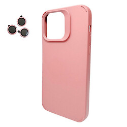 Чехол (накладка) Apple iPhone 14 Pro, Cosmic Silky Cam Protect, Розовый