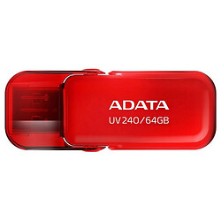 USB Flash A-DATA AUV 240, 64 Гб., Красный
