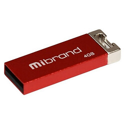 USB Flash Mibrand Chameleon, 4 Гб., Красный
