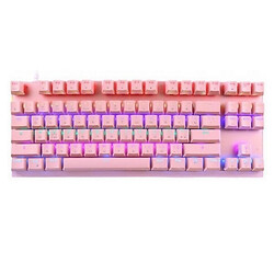 Клавиатура Motospeed K82 Outemu, Розовый