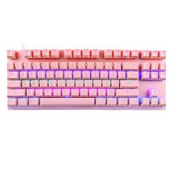 Клавиатура Motospeed K82 Outemu, Розовый